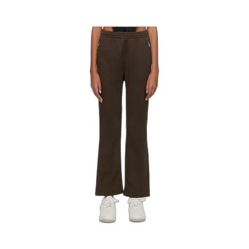Pintuck Slit-Detail Track Pants