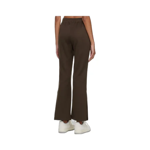 Pintuck Slit-Detail Track Pants