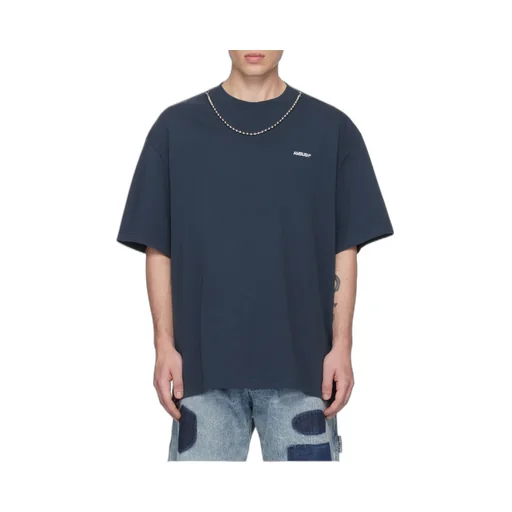 Ball-Chain Crewneck T-Shirt