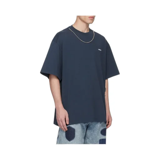 Ball-Chain Crewneck T-Shirt