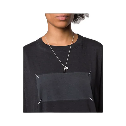 Pill Logo Necklace