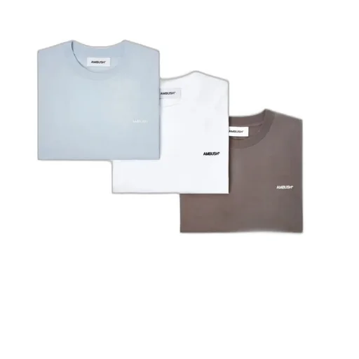 Logo Printed Three Pack T-Shirt