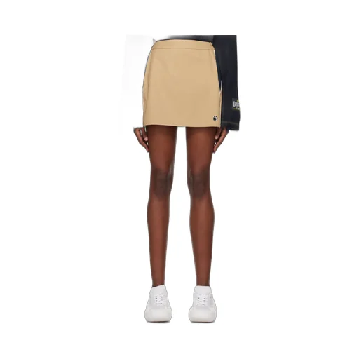 Sponge Logo Plaque Mini Skirt