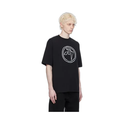 Emblem-Print Organic-Cotton T-Shirt