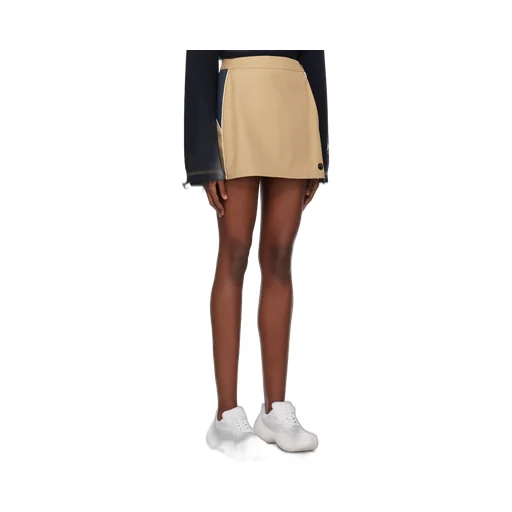 Sponge Logo Plaque Mini Skirt