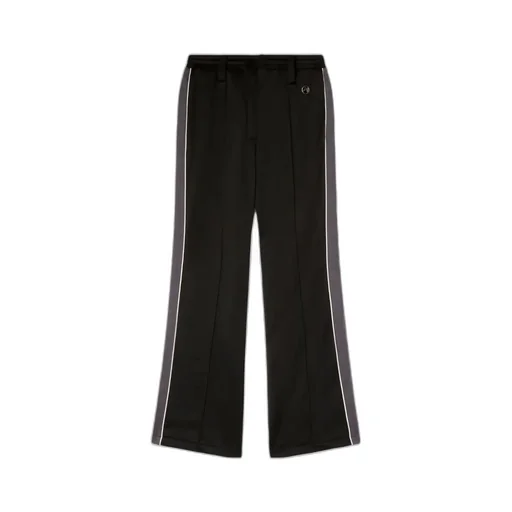 Side-Stripe Wide Leg Pants