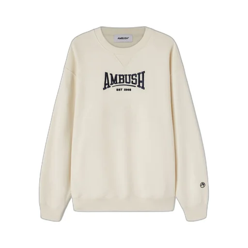 Logo Embroidered Crewneck Sweatshirt