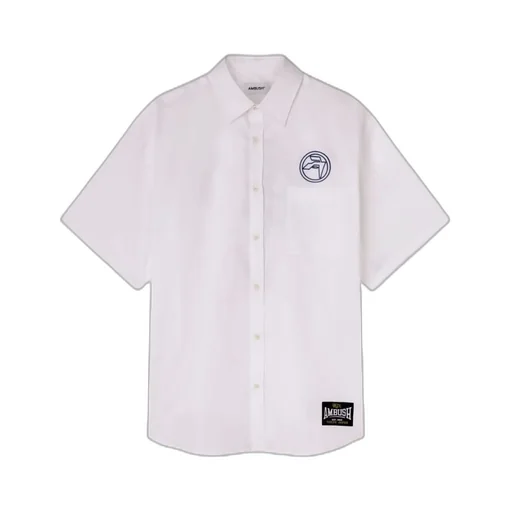 Logo-Embroidered Short-Sleeved Shirt