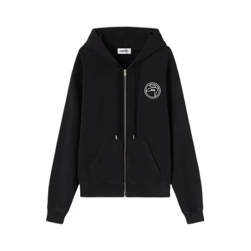 Amblem Zip-Up Hoodie