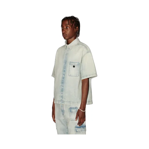 Boxy Fit Denim Shirt