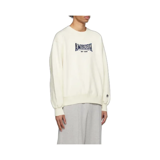 Logo Embroidered Crewneck Sweatshirt