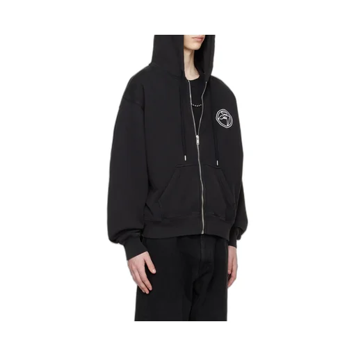 Amblem Zip-Up Hoodie