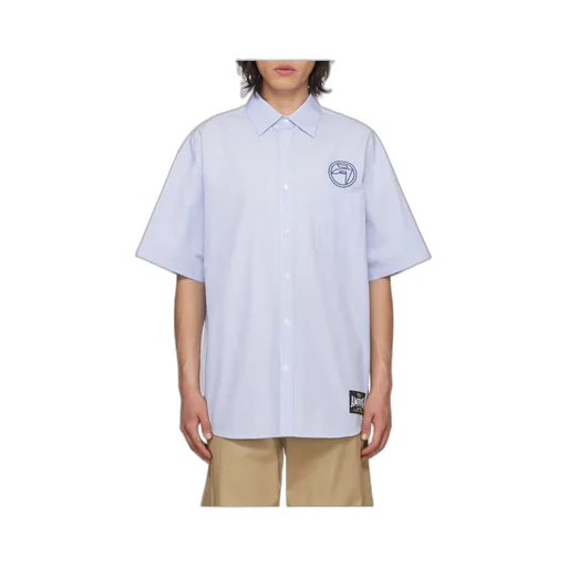 Striped Circle Amblem Shirt