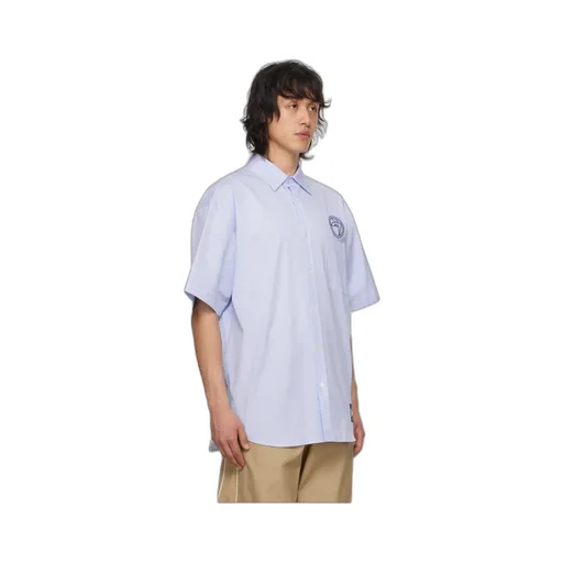 Striped Circle Amblem Shirt