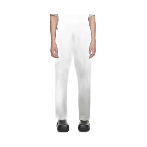 Frayed Straight-Leg Jeans
