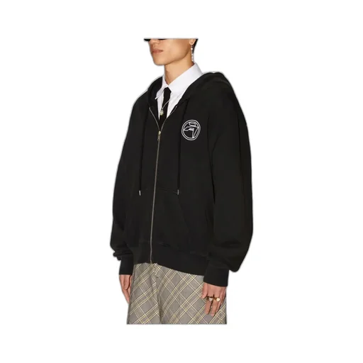 Amblem Zip-Up Hoodie