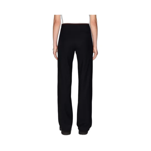 Slim-Cut Logo-Plaque Trousers