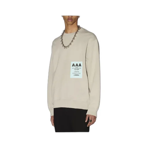 Logo Patch Crewneck Sweatshirt