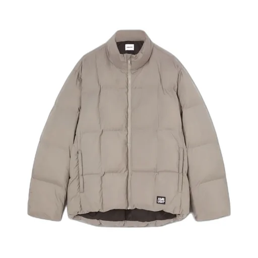 Logo Patch Puffer Jacket