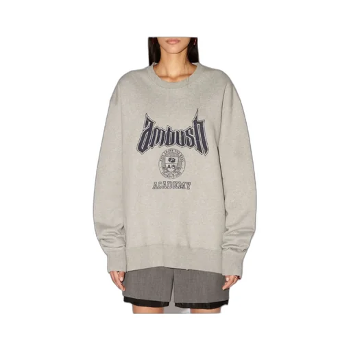 Logo Printed Crewneck Sweatshirt