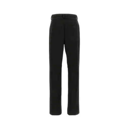 Logo Embroidered Zip Up Trousers