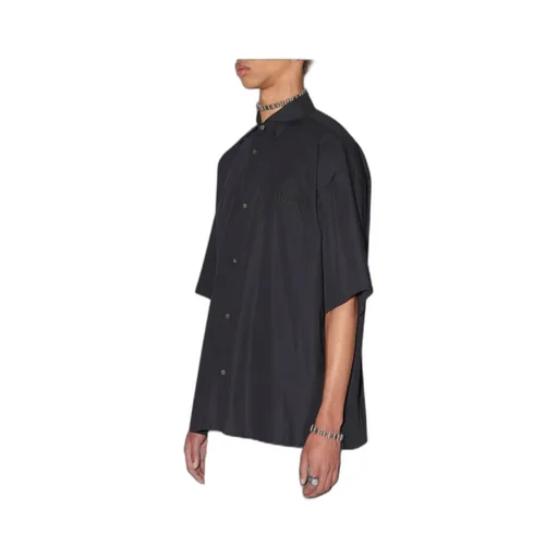 Logo-Patch Buttoned Shirt