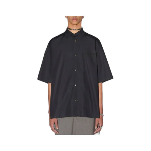 Logo-Patch Buttoned Shirt