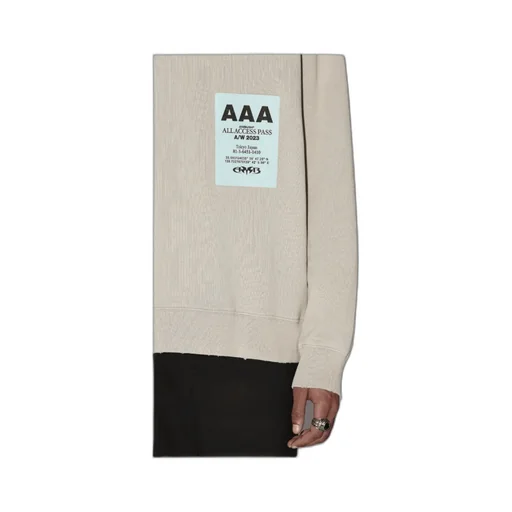 Logo Patch Crewneck Sweatshirt