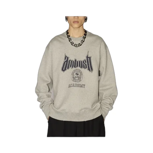 Logo Printed Crewneck Sweatshirt