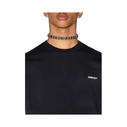 Logo Embroidered Crewneck T-Shirt