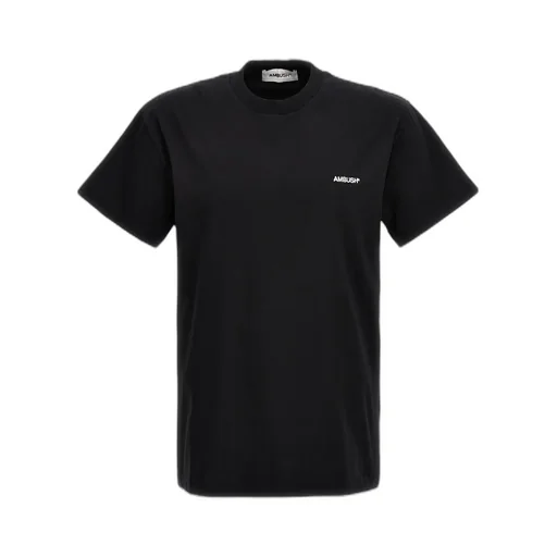 Logo Embroidered Crewneck T-Shirt