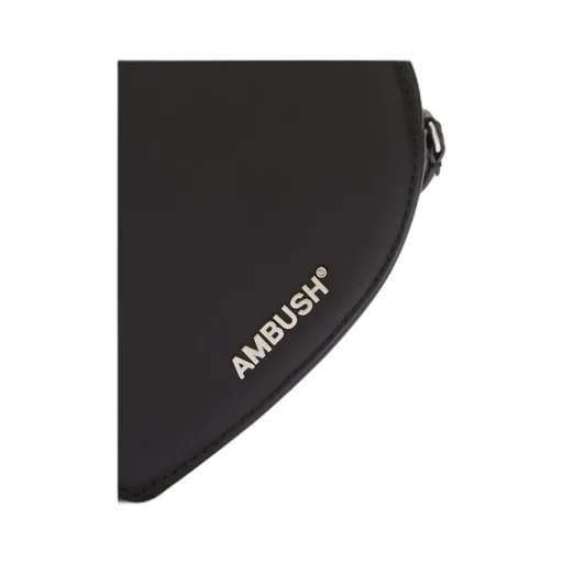 Heart Logo Plaque Crossbody Bag