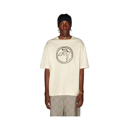 Emblem Printed Crewneck T-Shirt