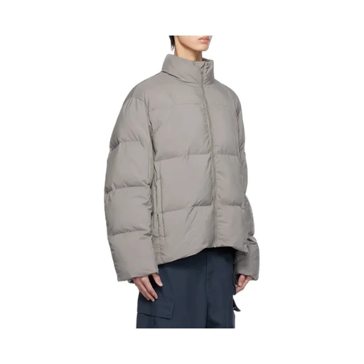 Logo Patch Puffer Jacket