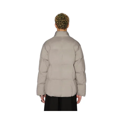 Logo Patch Puffer Jacket