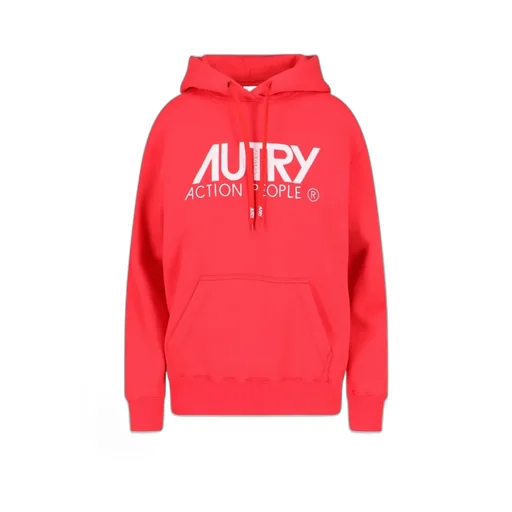 Logo Embroidered Drawstring Hoodie