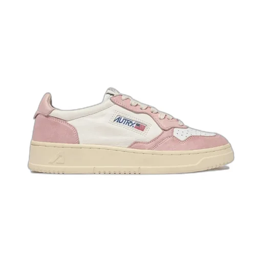 Medalist Bicolor Lace-Up Sneakers