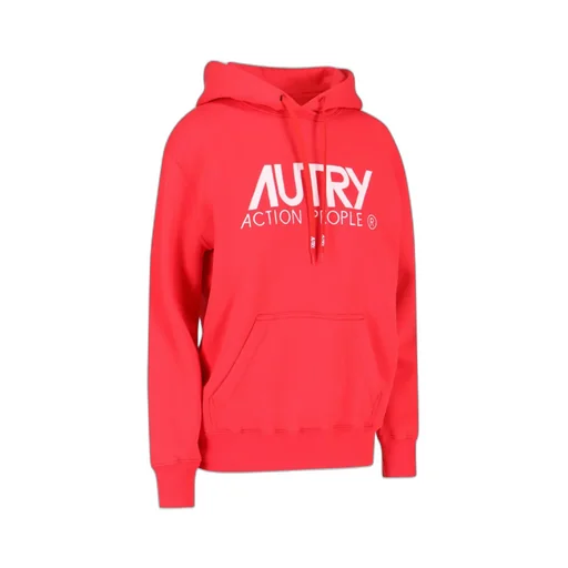 Logo Embroidered Drawstring Hoodie