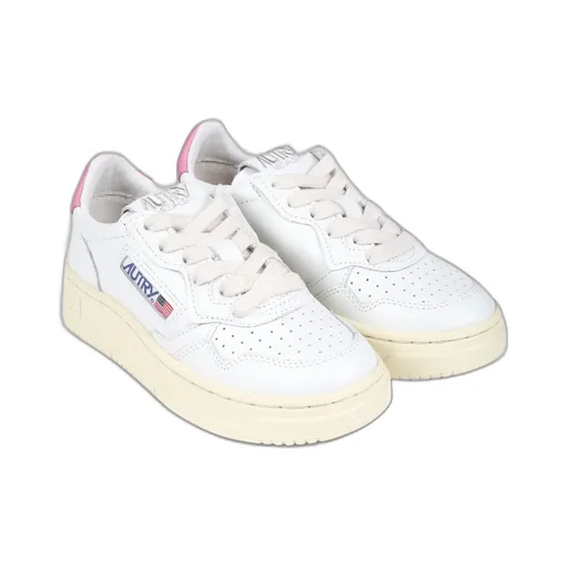 Kids Logo Patch Panelled Sneakers