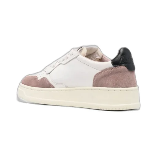 Panelled Lace-Up Sneakers