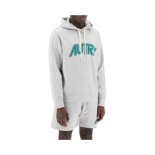 Logo-Printed Drawstring Hoodie