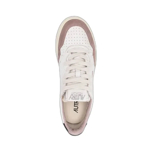 Panelled Lace-Up Sneakers