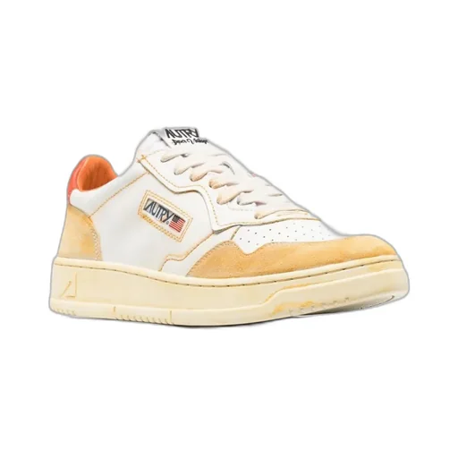Colour-Block Low-Top Sneakers