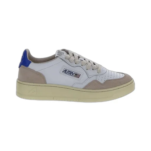 Round Toe Lace-Up Sneakers