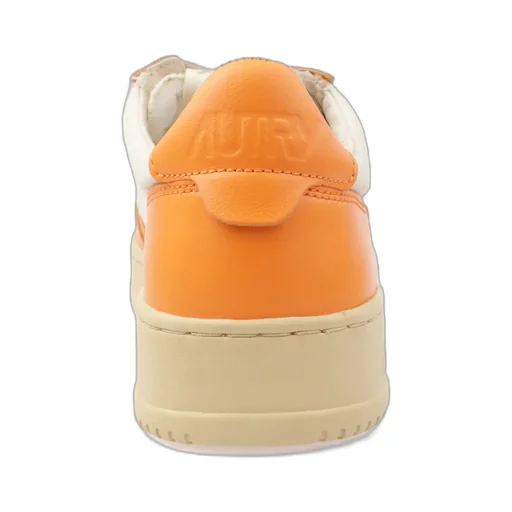 Colourblock Round-Toe Lace-Up Sneakers