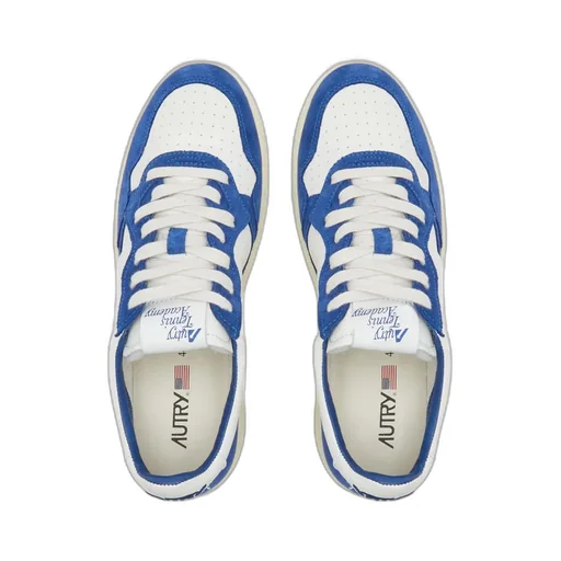 Leather Colour-Block Sneakers