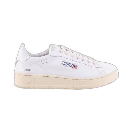 Dallas Logo Patch Low-Top Sneakers