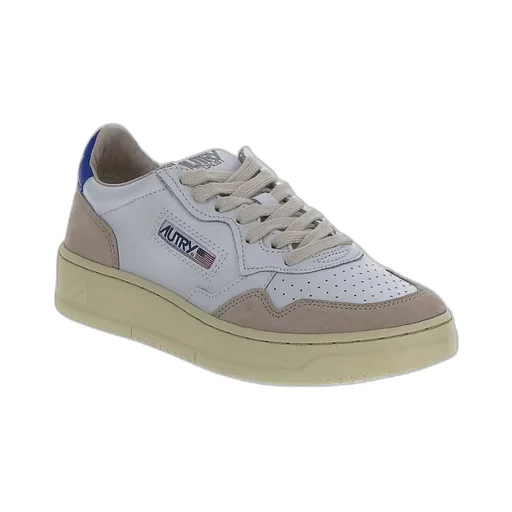 Round Toe Lace-Up Sneakers