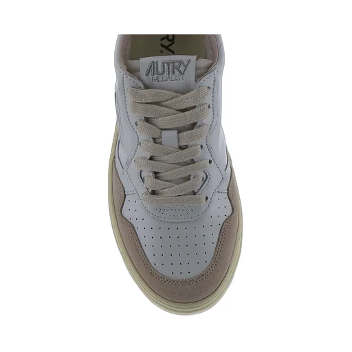 Round Toe Lace-Up Sneakers