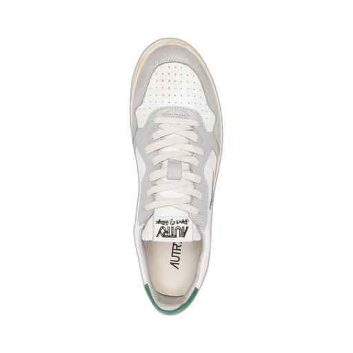 Distressed Lace-Up Sneakers